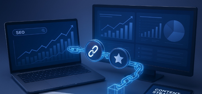 「リンクビルディングでSEO向上」